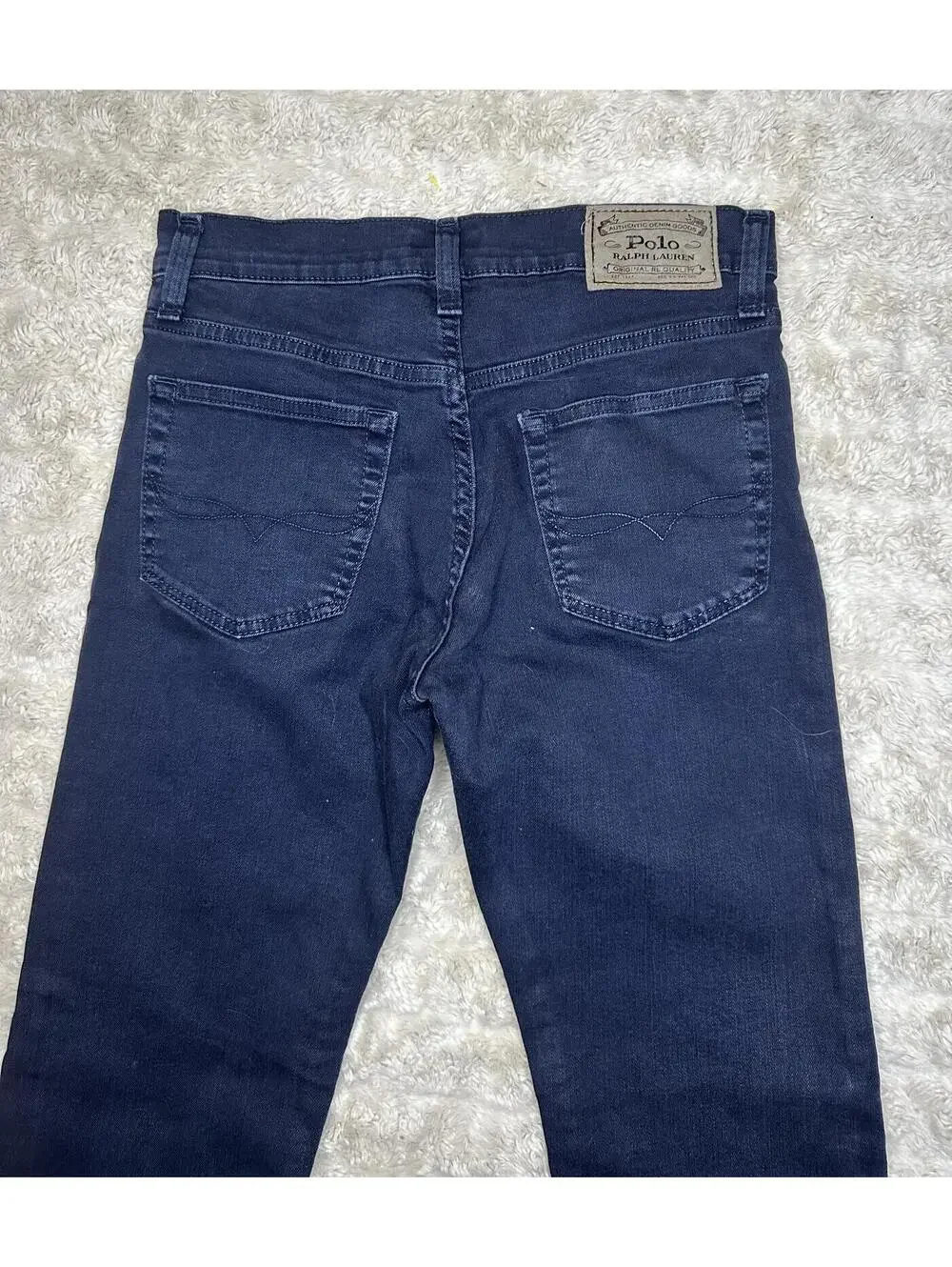 Polo Ralph Lauren dark wash skinny denim jeans Youth L(14-16) stretch classic